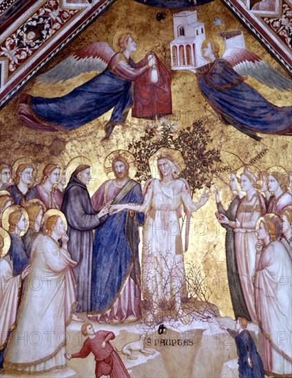 VELE MAESTRO DELLE
DESPOSORIOS MISTICOS DE SAN FRANCISCO CON LA POBREZA - 1320
ASIS, BASILICA DE SAN FRANCISCO
ITALIA

This image is not downloadable. Contact us for the high res.