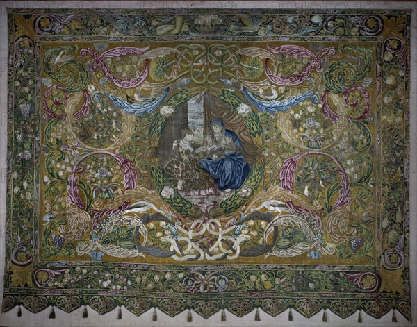 DESPOSORIOS MISTICOS DE SANTA CATALINA - 13x18 - TAPIZ RENACENTISTA
ECOUEN, MUSEO DEL RENACIMIENTO
FRANCIA