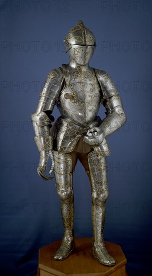 ARMADURA DE TORNEO DE RODOLFO II - 1571