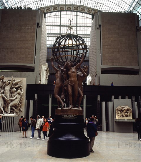 CARPEAUX JEAN BAPTISTE 1827/75
LAS CUATRO PARTES DEL MUNDO SOSTIENEN LA ESFERA CELESTE 1867/72-YESO 250 x 177 cm
PARIS, MUSEO DE ORSAY
FRANCIA

This image is not downloadable. Contact us for the high res.