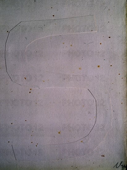 LETRA S- 1994- COLLAGE
MADRID, COLECCION FERNANDO BELLVER
MADRID