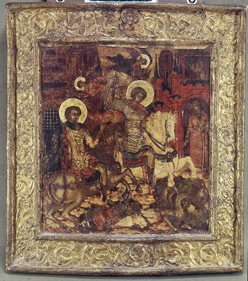 SAN MIGUEL ARCANGEL VENCIENDO AL DRAGON - ICONO - 1271
PARIS, MUSEO LOUVRE-INTERIOR
FRANCIA

This image is not downloadable. Contact us for the high res.