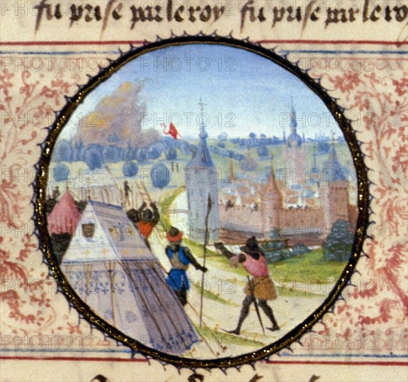 D- LIBRO CRUZADAS-1º CRUZADA-GODOFREDO DE BOUILLON CONQUISTA JERUSALEN - Conj nº 77236
VIENA, BIBLIOTECA NACIONAL
AUSTRIA