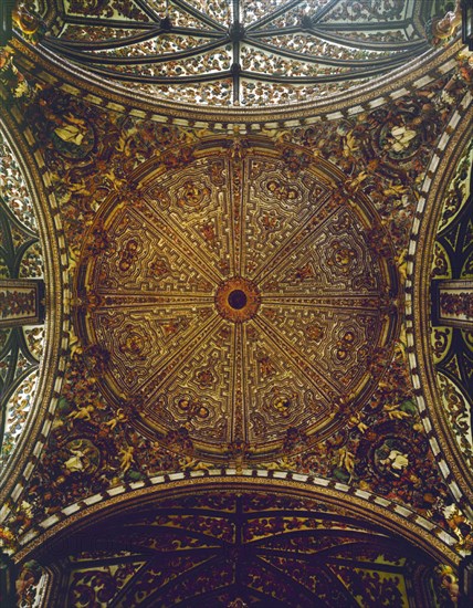 COLLADO ANDRES
CUPULA SEMIESFERICA DE LA CAPILLA DE SANTA TECLA RECUBIERTA CON YESERIAS - S XVIII - BARROCO ESPAÑOL
BURGOS, CATEDRAL-INTERIOR
BURGOS

This image is not downloadable. Contact us for the high res.