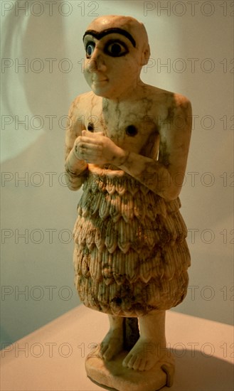 ESTATUILLA DE EANNATUM/IRAK-SUMERIO 2600/2450 AC-ALABASTRO-LAPISLAZULI-MADREPERLA
HOUSTON-TEXAS, MENIL COLECCION
EEUU

This image is not downloadable. Contact us for the high res.