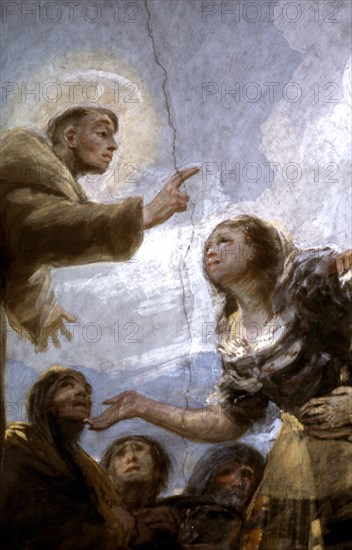 Goya, The Miracle of Anthony of Padua (detail)