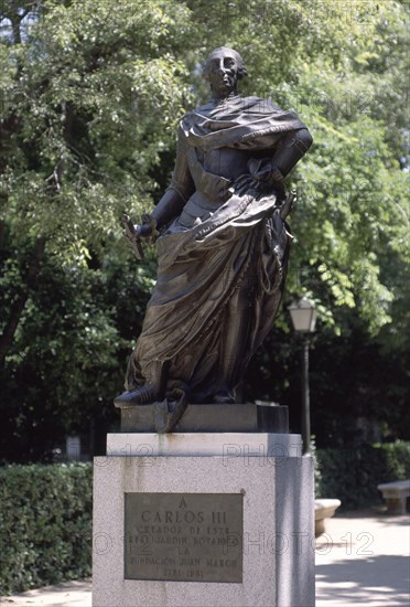 ESTATUA DE CARLOS III CREADOR DEL JARDIN BOTANICO
MADRID, JARDIN BOTANICO
MADRID

This image is not downloadable. Contact us for the high res.