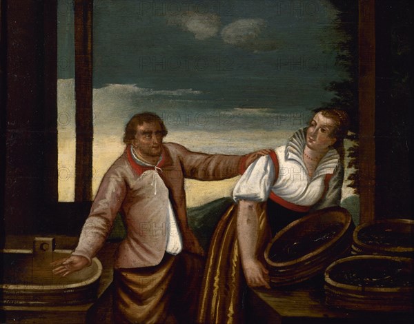 DIJCK ANTONIS VAN 
(TABERNEROS) - 1610 - PINTURA HOLANDESA
MADRID, COLECCION MANUEL MUÑOZ
MADRID