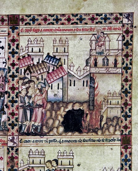 ALFONSO X EL SABIO 1221/84
D-MS B.R.20- CANTIGA STA MARIA Nº 205-F6-B-CRISTIANOS DE VELEZ Y CALATRAVA ATACAN CASTILLO-S XIII
FLORENCIA, BIBLIOTECA NACIONAL
ITALIA

This image is not downloadable. Contact us for the high res.