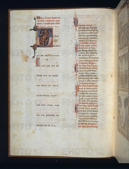 ALFONSO X EL SABIO 1221/84
MS B.R.20- CANTIGA STA MARIA Nº408-F15V-TEXTO-ESTROFA EN VERSO GALAICO PORTUGUES- S XIII
FLORENCIA, BIBLIOTECA NACIONAL
ITALIA

This image is not downloadable. Contact us for the high res.