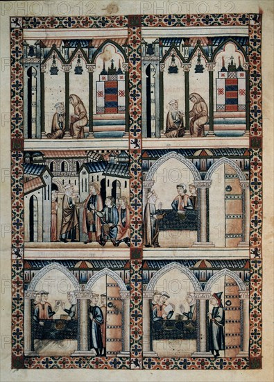 ALFONSO X EL SABIO 1221/84
CANTIGA STA MARIA Nº305-F43V-CEDULA DE CONFESION PESA MAS QUE EL DINERO DEL MERCADER-S XIII
FLORENCIA, BIBLIOTECA NACIONAL
ITALIA

This image is not downloadable. Contact us for the high res.