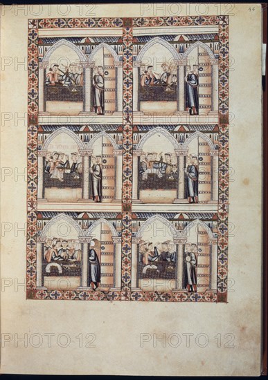 ALFONSO X EL SABIO 1221/84
CANTIGA STA MARIA Nº305-F44R-CEDULA DE CONFESION PESA MAS QUE EL DINERO DEL MERCADER-S XIII
FLORENCIA, BIBLIOTECA NACIONAL
ITALIA

This image is not downloadable. Contact us for the high res.