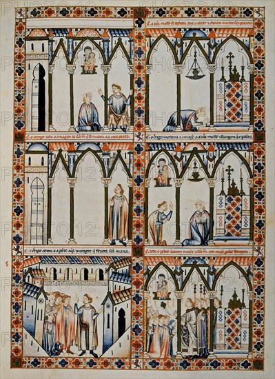 ALFONSO X EL SABIO 1221/84
CANTIGA STA MARIA Nº272-F79R-VIRGEN CAMBIA EL EMPLAZAMIENTO DE SU IMAGEN EN S JUAN DE LETRAN
FLORENCIA, BIBLIOTECA NACIONAL
ITALIA