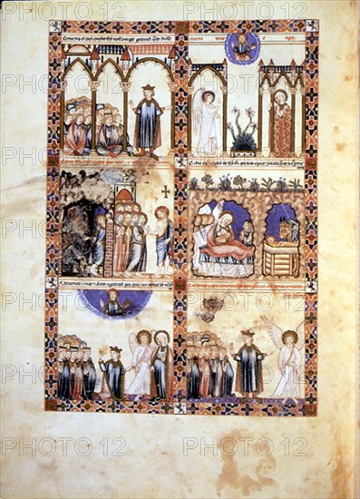 ALFONSO X EL SABIO 1221/84
CANTIGA STA MARIA Nº210-F120V-CANTIGA DE LOOR O ALABANZA A LA VIRGEN Y SUS VIRTUDES-S XIII
FLORENCIA, BIBLIOTECA NACIONAL
ITALIA