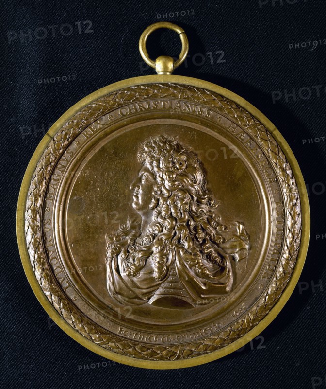 Médaille représentant Louis XIV