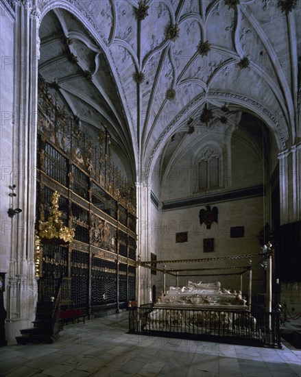 FANCELLI DOMENICO 1469-1518 
D- MAUSOLEOS REALES- SEPULCROS DE LOS REYES CATOLICOS JUANA LA LOCA Y FELIPE EL HERMOSO- 1517
GRANADA, CAPILLA REAL
GRANADA