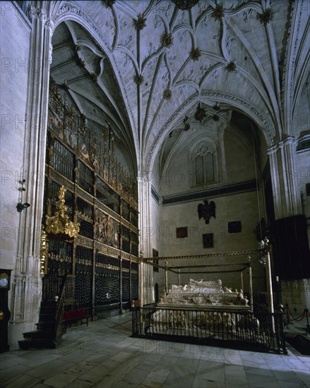 FANCELLI DOMENICO 1469-1518 
D- MAUSOLEOS REALES- SEPULCROS DE LOS REYES CATOLICOS JUANA LA LOCA Y FELIPE EL HERMOSO- 1517
GRANADA, CAPILLA REAL
GRANADA