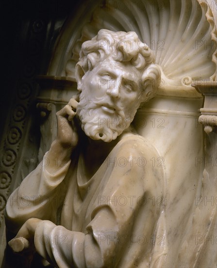 FANCELLI DOMENICO 1469-1518 
D- MAUSOLEO REAL- SEPULCRO DE JUANA LA LOCA Y FELIPE EL HERMOSO- 1517 - DETALLE
GRANADA, CAPILLA REAL
GRANADA