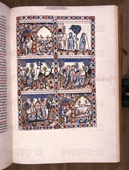 ALFONSO X EL SABIO 1221/84
MTI1-CANTIGA STA MARIA Nº138-F194R-SAN JUAN CRISOSTOMO ES CURADO POR LA VIRGEN
SAN LORENZO DEL ESCORIAL, MONASTERIO-BIBLIOTECA
MADRID

This image is not downloadable. Contact us for the high res.