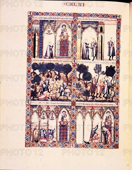 ALFONSO X EL SABIO 1221/84
MTI1-CANTIGA STA MARIA Nº146-F202V-VIRGEN DEFIENDE A PEREGRINO AL QUE MUTILAN EN EL CAMINO
SAN LORENZO DEL ESCORIAL, MONASTERIO-BIBLIOTECA
MADRID

This image is not downloadable. Contact us for the high res.