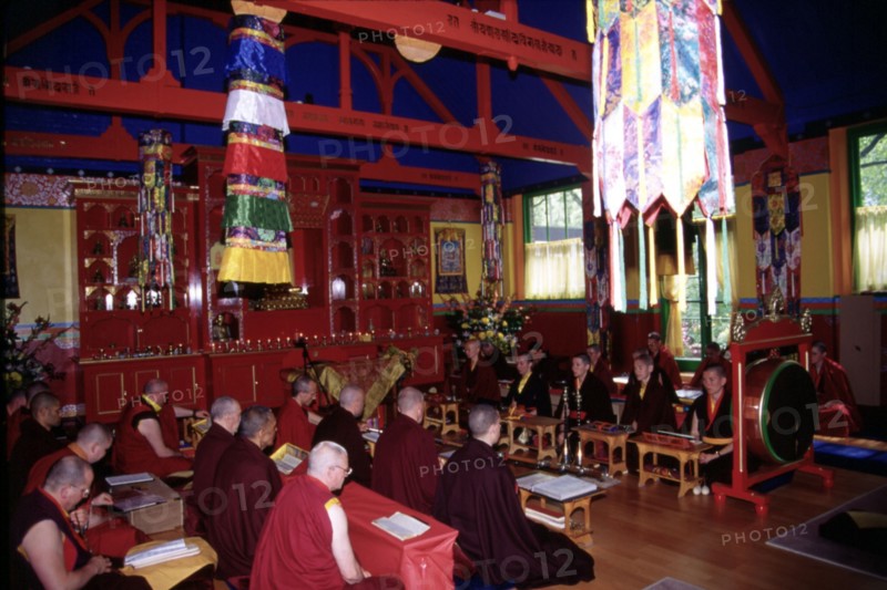 Shrine room, Samye Dzong, London