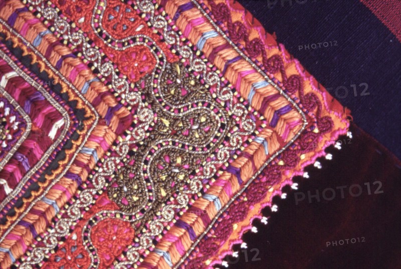 Palestinian costume, Detail of Bethlehem wedding dress