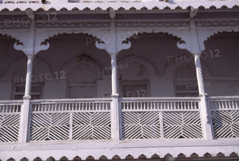 Détail architectural, à Mutrah