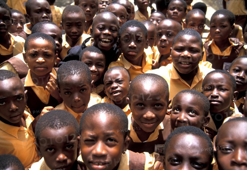 Christian primary schoolchildren Accra Ghana