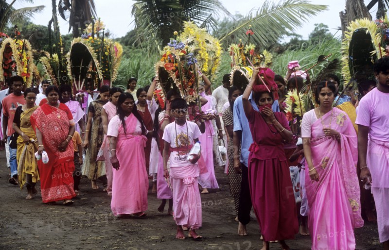 Thaipusam procession in Mauritius