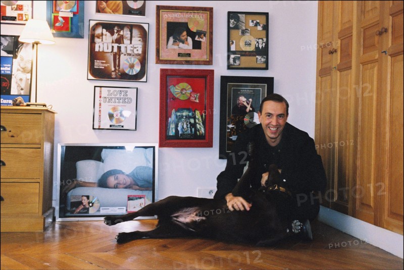 02/25/2004. Jean-Marc Morandini close-up in Paris