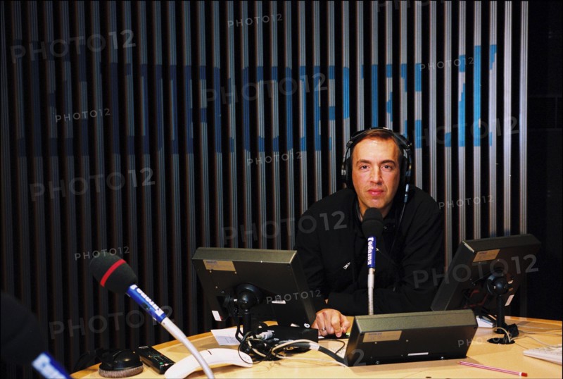 02/25/2004. Jean-Marc Morandini close-up in Paris