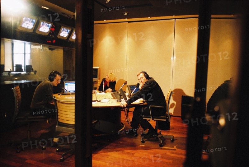 02/25/2004. Jean-Marc Morandini close-up in Paris