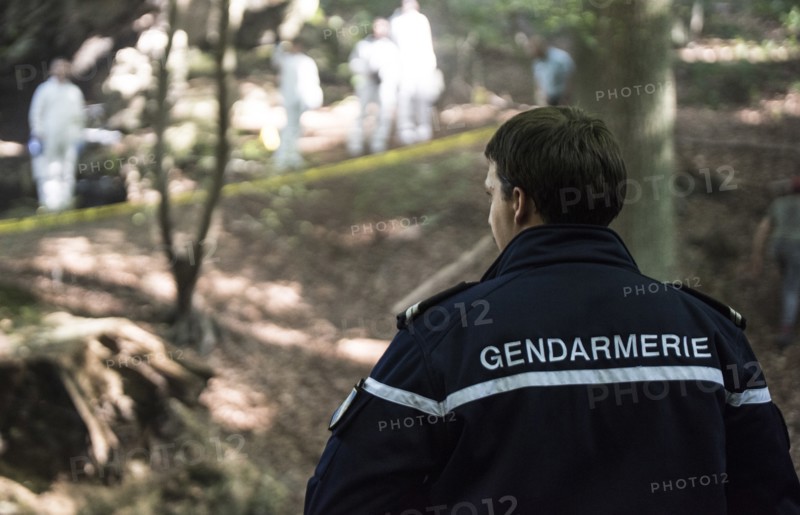 French gendarme training, 2016