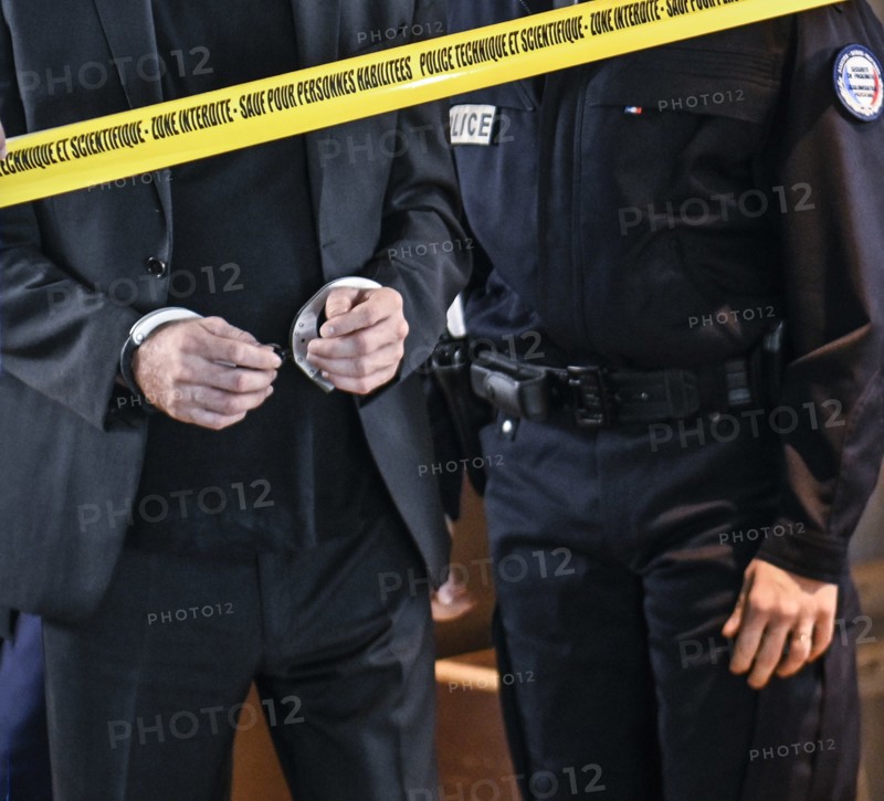 Intervention de la police technique et scientifique, 2020