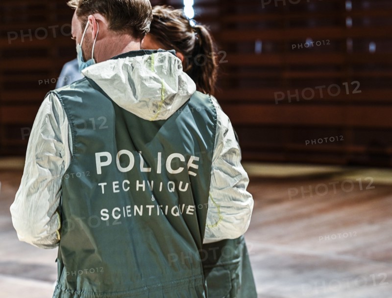 French scientific police, 2020