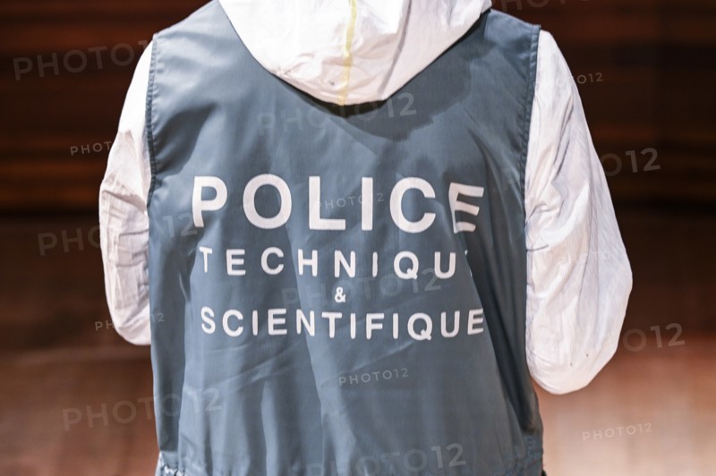Intervention de la police technique et scientifique, 2020