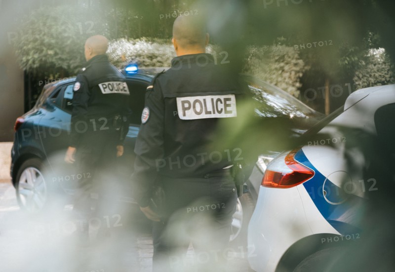 Policiers en intervention