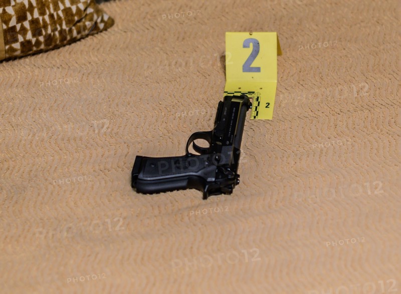 Marquages sur une scène de crime