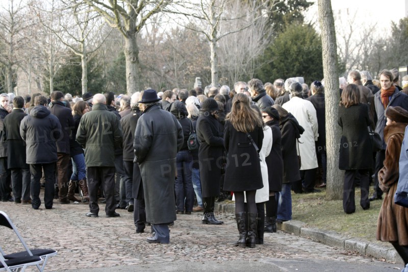 Funeral of Claude Berri