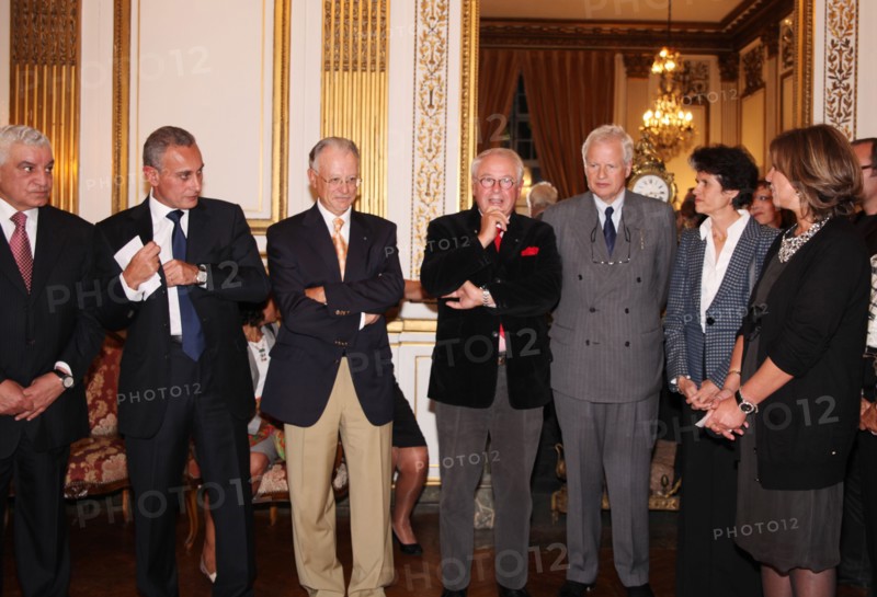 Réception à la résidence de l'Ambassadeur d'Egypte à Paris, 2009