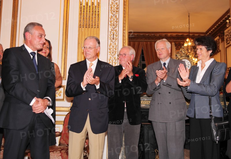 Réception à la résidence de l'Ambassadeur d'Egypte à Paris, 2009
