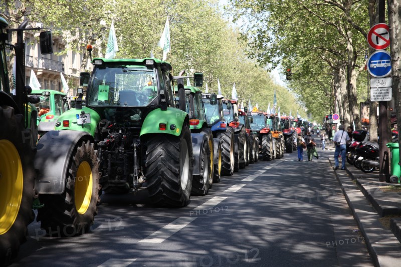 Manifestation d'agriculteurs, 2010