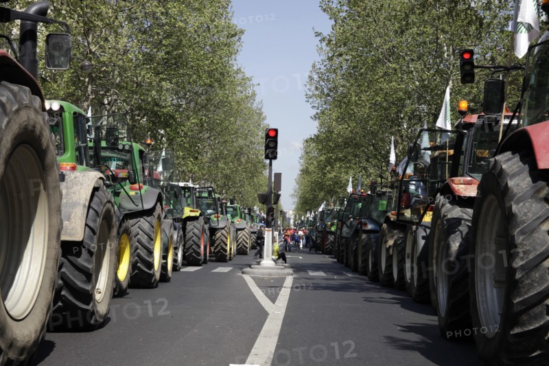 Manifestation d'agriculteurs, 2010