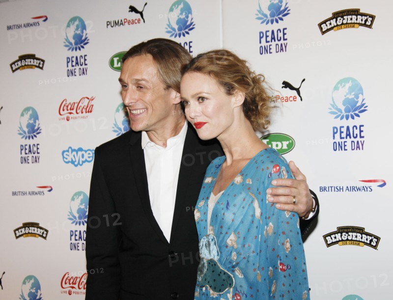 Jeremy Gilley et Vanessa Paradis, 2010