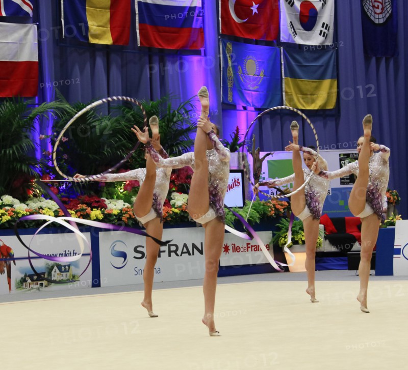 Tournoi international de gymnastique rythmique de Corbeil Essonnes 2012