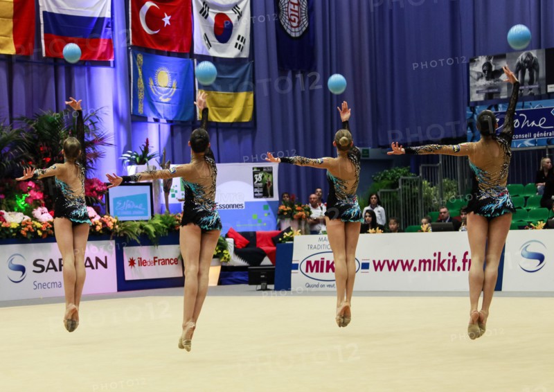 Tournoi international de gymnastique rythmique de Corbeil Essonnes 2012
