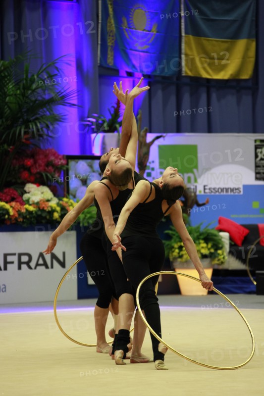 Tournoi international de gymnastique rythmique de Corbeil Essonnes 2012