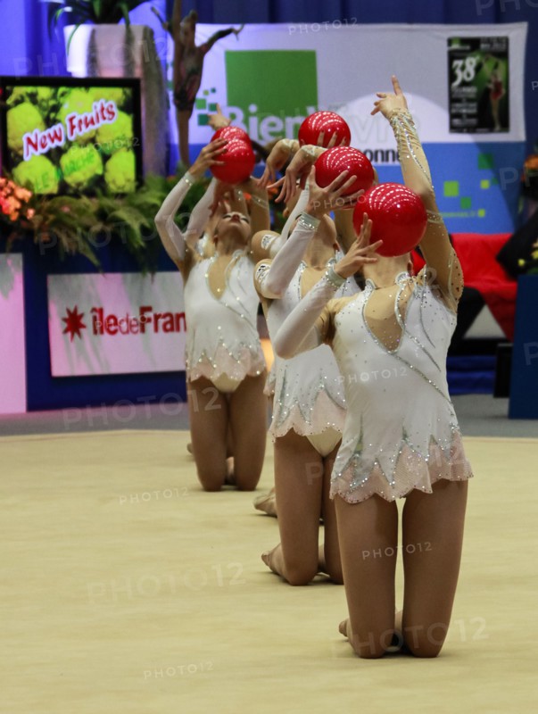 Tournoi international de gymnastique rythmique de Corbeil Essonnes 2012