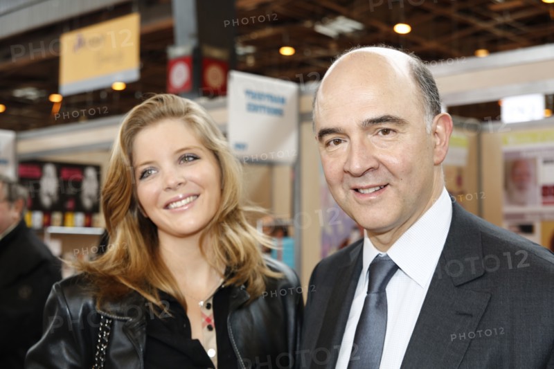 Pierre Moscovici et sa compagne, 2013