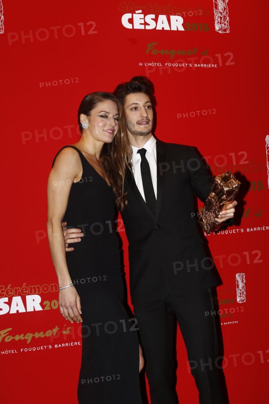 Pierre Niney and Natacha Andrews, 2015